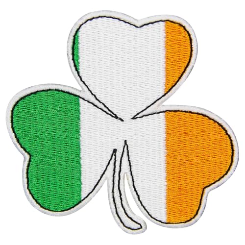 EmbTao Irish Clover Drei Farben Lucky Shamrock Bestickter Aufnäher zum Aufbügeln/Annähen EmbTao Irish Clover Drei Farben Lucky Shamrock Bestickter Aufnäher zum Aufbügeln/Annähen von EmbTao