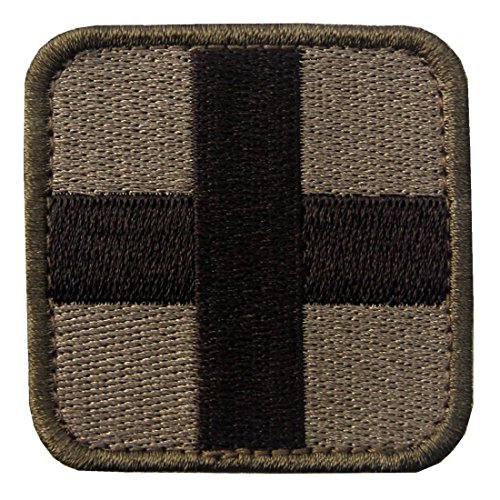 Taktisch Medic Kreuz Armee-Moral ACU Bestickter Aufnäher mit Haken- und Flauschbänder, Multitan Taktisch Medic Kreuz Armee-Moral ACU Bestickter Aufnäher mit Haken- und Flauschbänder, Multitan von EmbTao