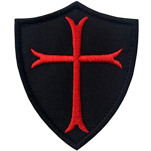 EmbTao Kreuzpatch, Kreuz, Mittel, Bestickt, Schwarz, 1 Stück, Militär, Aufnäher EmbTao Kreuzpatch, Kreuz, Mittel, Bestickt, Schwarz, 1 Stück, Militär, Aufnäher von EmbTao