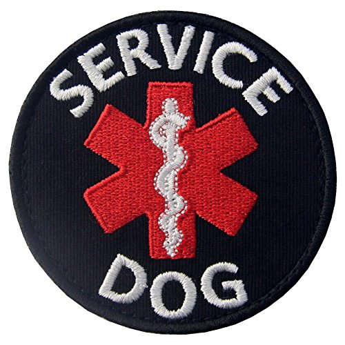 Service Dog ACU EMS Medic Sanitäter Stern des Lebens Westen/Geschirre Emblem bestickt Verschluss Klettverschluss Patch von EmbTao