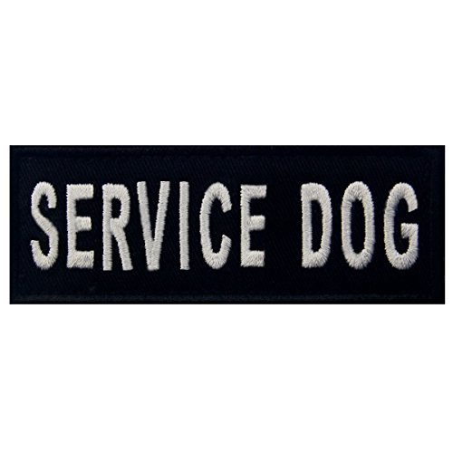 Service Dog Westen / Gurte Emblem Bestickter Aufnäher mit Haken- und Flauschbänder von EmbTao
