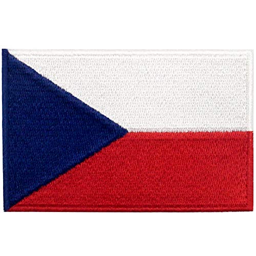 Tschechische Republik Flagge National Bestickter Aufnäher zum Aufbügeln/Annähen Tschechische Republik Flagge National Bestickter Aufnäher zum Aufbügeln/Annähen von EmbTao