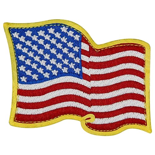 US-amerikanische Nationalflagge Bestickter Aufnäher mit Haken- und Flauschbänder US-amerikanische Nationalflagge Bestickter Aufnäher mit Haken- und Flauschbänder von EmbTao
