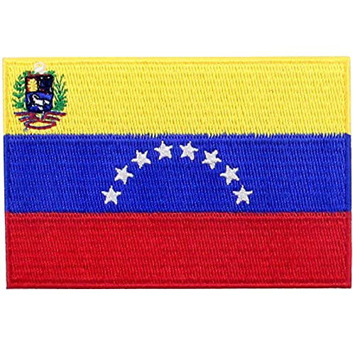 Venezuela Flagge Bestickter Aufnäher zum Aufbügeln/Annähen Venezuela Flagge Bestickter Aufnäher zum Aufbügeln/Annähen von EmbTao