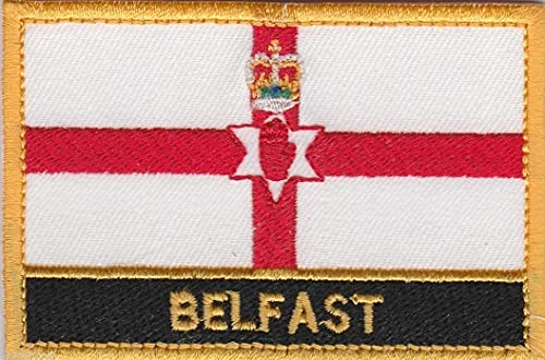 Belfast Nordirland Town & City bestickt Nähen auf Patch Badge Belfast Nordirland Town & City bestickt Nähen auf Patch Badge von Emblems-Gifts