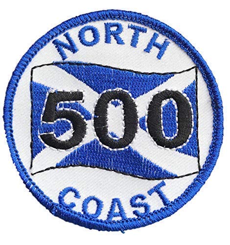 Emblems-Gifts Schottland North Coast 500 Drive Bestickt Aufnäher von Emblems-Gifts