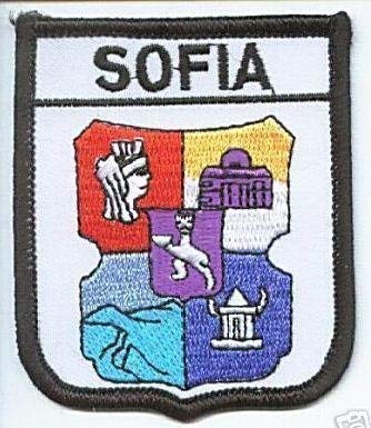 Emblems-Gifts Sofia City Wappen bestickt Patch Badge ' von Emblems-Gifts