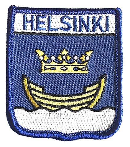 Helsinki City Wappen bestickt Patch Badge von Emblems-Gifts