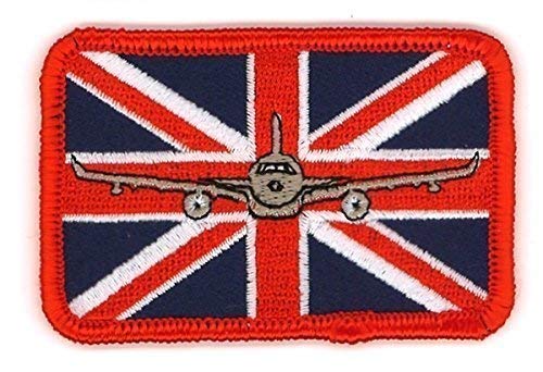 No. 10 Squadron Raf & Union Jack mit Airbus Voyager Bestickt Militär Patch von Emblems-Gifts