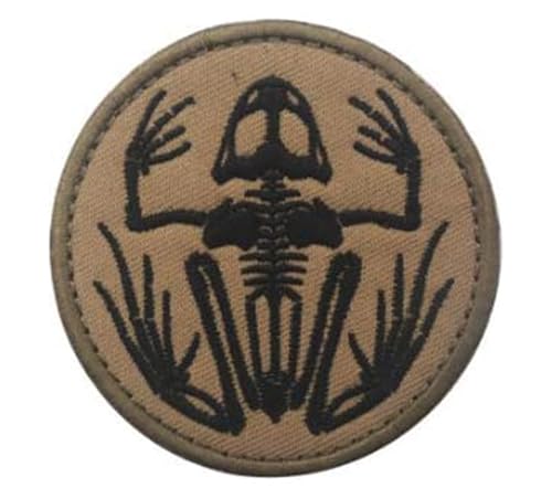Marine Seal Team Skelett Frogman Stickerei Patch Military Tactical Kleidung Zubehör Rucksack Armband Aufkleber Geschenk Patch Dekorative Patch Bestickter Patch von Embroidery Patch