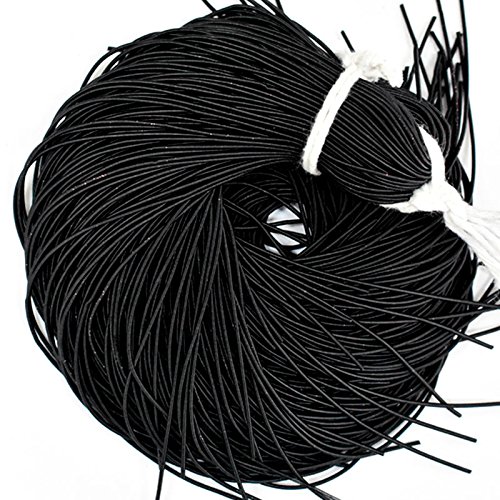Französischer Draht für Schmuckherstellung und Stickzwecke, 1 mm, mattes Finish, schwarz und goldfarben (100 g) von Embroiderymaterial