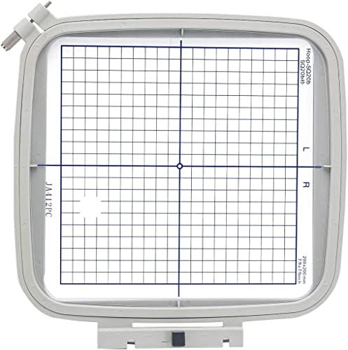 Embroidex SQ20B Stickrahmen für Janome Memory Craft MC 500E 400E 550E Elna Expressive #864412001 200 mm von Embroidex