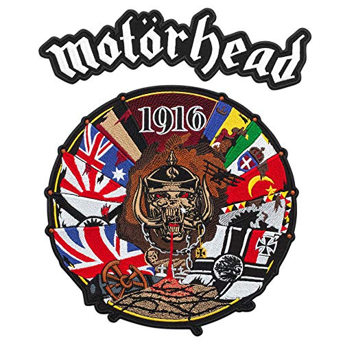 1916 Album Cover Music Hard Rock Band bestickt Aufnäher zum Aufbügeln (24,9 x 30 cm) von Embrosoft