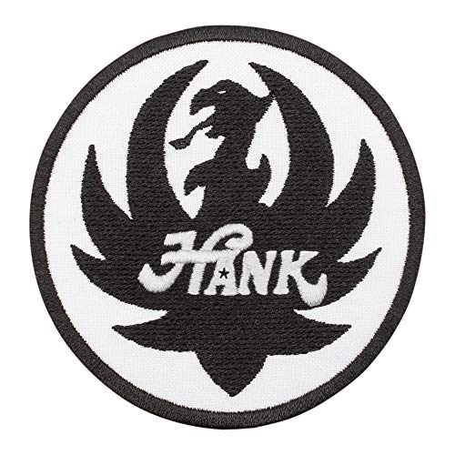 Aufnäher Hank Williams Jr. – Bocephus Albumemblem – Rock/Blues/Country Music Logo – besticktes Bügelbild – Größe: 8,9 x 9,4 cm Aufnäher Hank Williams Jr. – Bocephus Albumemblem – Rock/Blues/Country Music Logo – besticktes Bügelbild – Größe: 8,9 x 9,4 cm von Embrosoft
