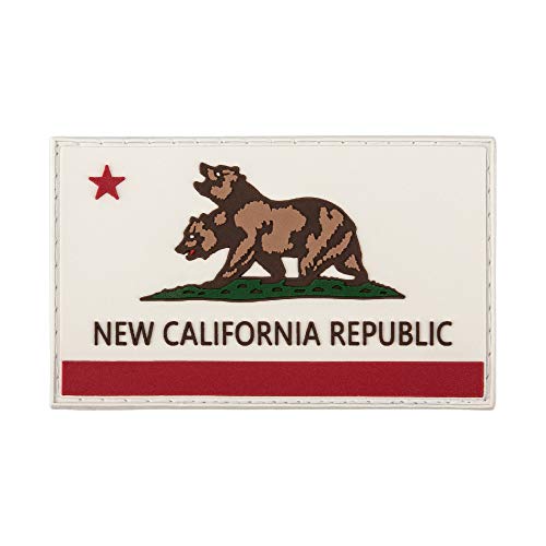 Flagge New California Republik PVC-Patch – Klettverschluss Flagge New California Republik PVC-Patch – Klettverschluss von Embrosoft