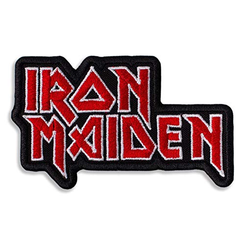 Bestickter Aufnäher von Iron Maiden, der Heavy-Metal-Band, zum Aufbügeln, Größe: (9,8 x 6 cm) von Embrosoft