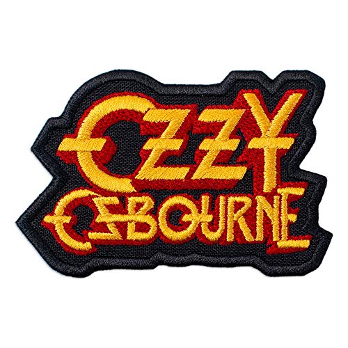Ozzy Osbourne Aufbügelbarer Aufnäher - Rocke deinen Style mit Heavy Metal Fashion - Musik Fan Bekleidung - 8.9 x 5.9 cm von Embrosoft
