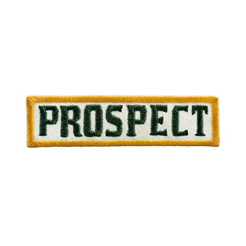 Prospect Patch - Mayans Southern Cali M.C. - Frontweste Biker Gang Emblem - Bestickt zum Aufbügeln - Größe: 9,9 x 2,8 cm von Embrosoft