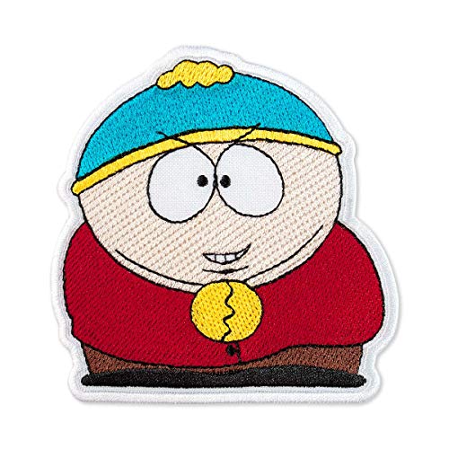 South Park Eric Cartman Aufnäher, bestickt, zum Aufbügeln (9,4 x 9,7 cm) von Embrosoft