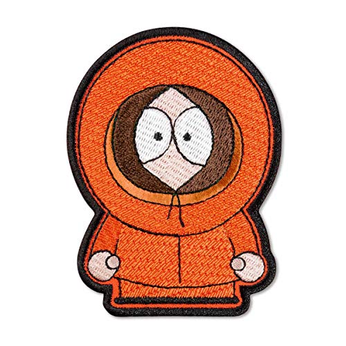 South Park Kenny McCormick bestickter Aufnäher zum Aufbügeln (7,6 x 9,7 cm) von Embrosoft
