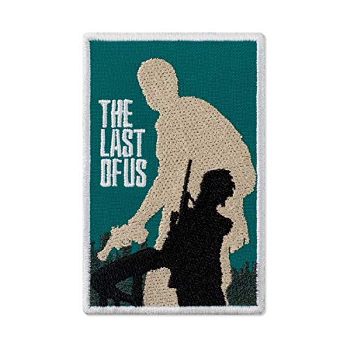 The Last of Us Poster Joel and Ellie bestickter Aufnäher zum Aufbügeln (6,4 x 9,9 cm) von Embrosoft