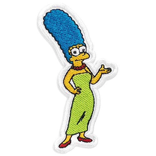 The Simpsons Marge Simpson Cartoon Comics bestickter Aufnäher zum Aufbügeln (5,1 x 9,4 cm) von Embrosoft