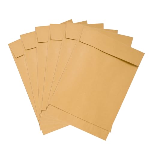 Emerson 50 braune Faltenversandtaschen E4 ohne Fenster 280× 400 mm 150g erweiterbare Versandtaschen mit Falten erweiterbar große Umschläge mit Stehboden braun für Bücher Broschüren Dokumente Emerson 50 braune Faltenversandtaschen E4 ohne Fenster 280× 400 mm 150g erweiterbare Versandtaschen mit Falten erweiterbar große Umschläge mit Stehboden braun für Bücher Broschüren Dokumente von Emerson