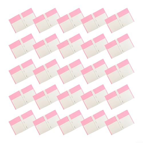 Emiif 25 Stück für A4-Papiermappen, mehrfarbig, Büro-Aktenordner mit Doppeltaschen, 5 Farben, wasserdichte Aufbewahrungsklassifizierung (E) von Emiif