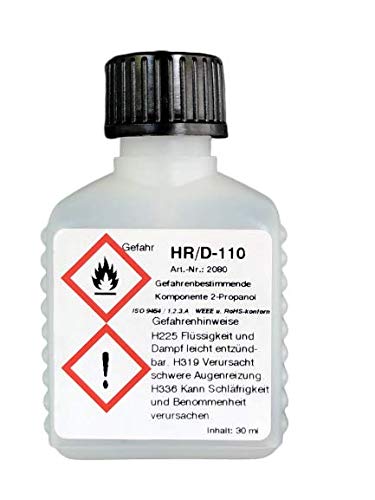 30 ml Flussmittel HR/D-110 in Pinselflasche (No-clean Elektronik-Flussmittel mit 5,8% Feststoff), perfekt zum Handlöten, SMD-löten u. Litzenverzinnen von Emil Otto