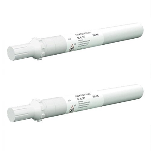 Flux-Pen: EO-Flux-Dosierstift FA-4004 mit 8 ml Inhalt im Doppelpack (No-clean Elektronik-Flussmittel mit 3,5% Feststoff), für Fine-Pitch- und SMD-Lötungen bestens geeignet von Emil Otto