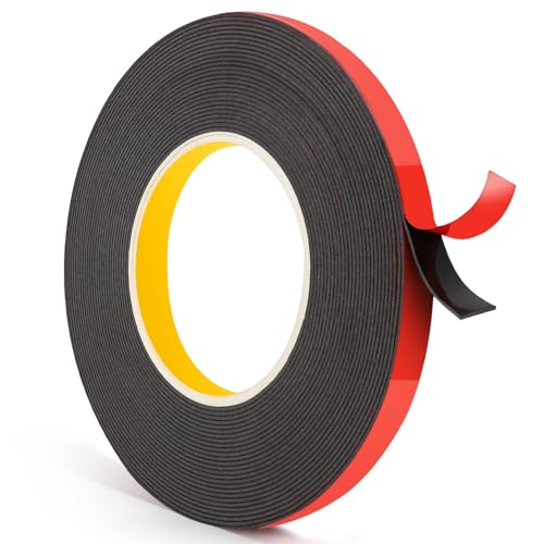 Emitever Doppelseitiges Klebeband - 10m x 12mm, Extra Stark Wasserdichtes Multifunktionales Montageklebeband klebestreifen für Wand und LED-Streifen, Auto, Wohn, Bürodekor Emitever Doppelseitiges Klebeband - 10m x 12mm, Extra Stark Wasserdichtes Multifunktionales Montageklebeband klebestreifen für Wand und LED-Streifen, Auto, Wohn, Bürodekor von Emitever