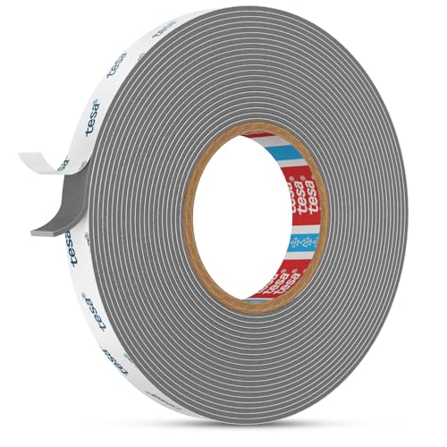 Emitever Doppelseitiges Klebeband 11 m*10 mm*1.1 mm, 6703 Extra Starkes Montageband, Wasserfest und Hochtemperaturbeständig für Auto, Heim- und Büro von Emitever