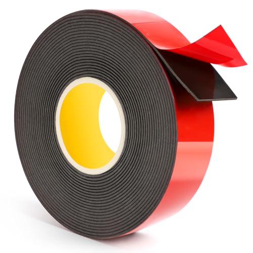 Emitever Doppelseitiges Klebeband Extra Stark - 5m x 25mm, Wasserdichtes Multifunktionales Montageklebeband für Wand und LED-Streifen, Auto, Wohn, Bürodekor und Außende Emitever Doppelseitiges Klebeband Extra Stark - 5m x 25mm, Wasserdichtes Multifunktionales Montageklebeband für Wand und LED-Streifen, Auto, Wohn, Bürodekor und Außende von Emitever