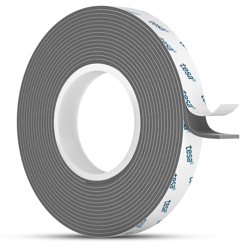 Emitever Doppelseitiges Klebeband Extra Starkes, 06311 Multifunktionales Montageklebeband Klebestreifen im Außen und Innenbereich (3 m*10 mm*1.1 mm) von Emitever