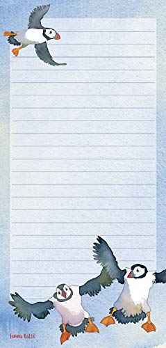 Emma Ball Magnetic Slim Notepad - Flying Puffins [Unknown Binding] von Emma Ball