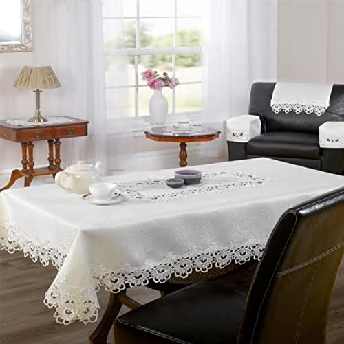 Emma Barclay Tischdecke Lucinda 66x108 Creme, Polyester, cremefarben, 60x108 (152x274cm) Emma Barclay Tischdecke Lucinda 66x108 Creme, Polyester, cremefarben, 60x108 (152x274cm) von Emma Barclay