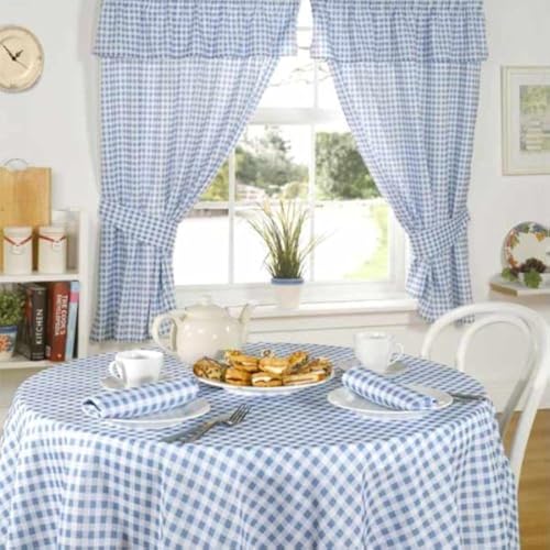 Emma Barclay Molly Tischdecke, 17 x 17 cm, Blau, 100% Polyester, 17x17 (43x43cm) von Emma Barclay