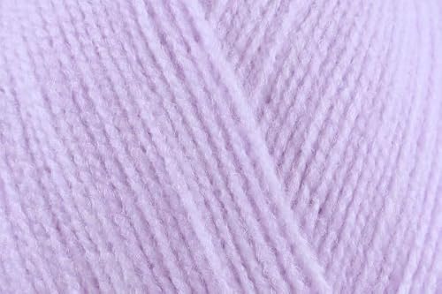 James C Brett Super Soft Baby 4-lagiges Garn, 100 g, 100 % Acryl (BY3 Lilac) von Emma Bunting