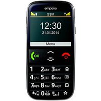 emporia Euphoria V50 Großtasten-Handy schwarz von Emporia