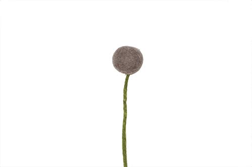 Én Gry & Sif Filz-Blume I Taupe – groß von Én Gry & Sif
