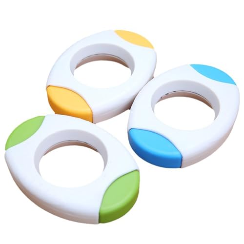 3 PCs Eier Cracker 5.7x2.2 '' bonbonfarbene Kunststoff-Eierschäler mit Dreiecksägen aus rostfreiem Stahl mit einem aktiven Knopf zum Knacken 3 PCs Eier Cracker 5.7x2.2 '' bonbonfarbene Kunststoff-Eierschäler mit Dreiecksägen aus rostfreiem Stahl mit einem aktiven Knopf zum Knacken von Enbebamd