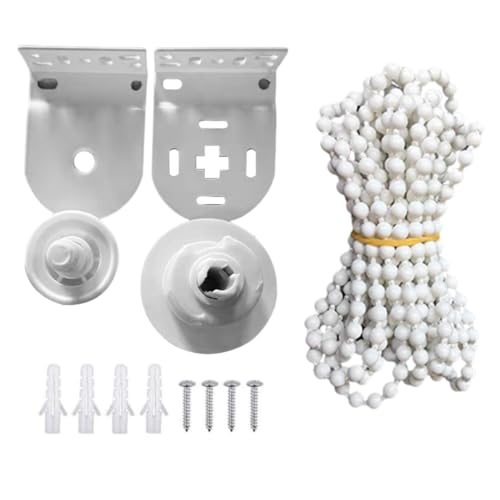 Rollenblindteile Schatten Perlen Kettenkabelbeschläge Klammern Schrauben für Reparaturanschläge 32 mm Vorhangrollenkette Rollenblindteile Schatten Perlen Kettenkabelbeschläge Klammern Schrauben für Reparaturanschläge 32 mm Vorhangrollenkette von Enbebamd