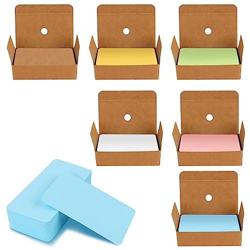 Blanko Papier Karten,600 Stück karteikarten Blanko 6 Farben Kraftpapier Karten,Bunte Karteikarten Visitenkarten Papier Blanko für DIY Papier Karten Graffiti Nachricht Blanko Papier Karten,600 Stück karteikarten Blanko 6 Farben Kraftpapier Karten,Bunte Karteikarten Visitenkarten Papier Blanko für DIY Papier Karten Graffiti Nachricht von Encuryna