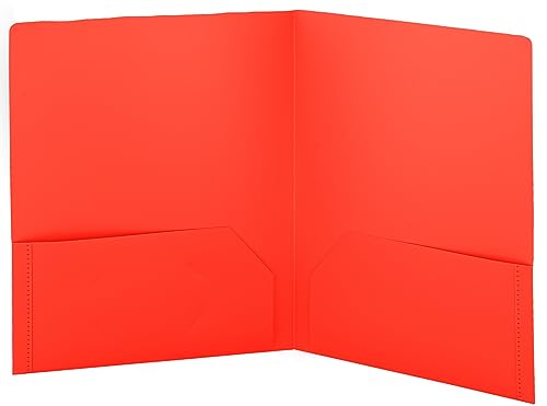 Enday Ordner mit 2 Taschen, rot, farbiger Kunststoff, Schulordner, Briefgröße, strapazierfähige Poly-Mappe mit zwei Taschen, auch erhältlich in Lila, Grün, Blau, Rosa und Grau, 1 Stück Enday Ordner mit 2 Taschen, rot, farbiger Kunststoff, Schulordner, Briefgröße, strapazierfähige Poly-Mappe mit zwei Taschen, auch erhältlich in Lila, Grün, Blau, Rosa und Grau, 1 Stück von Enday