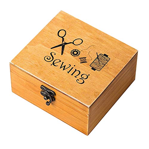 Nähkästchen aus Holz für Nähzubehör Nähkästchen aus Holz für Nähzubehör von Energetic