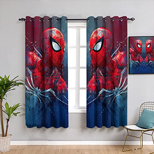 Enfunt-Home Superhelden Vorhänge Gardinen mit Ösen, Vorhang Blickdicht, Verdunklungsvorhänge, Fensterdekoration, Schlafzimmer Wohnzimmer & Kinderzimmer Deko, Blackout Curtain 2er Set Enfunt-Home Superhelden Vorhänge Gardinen mit Ösen, Vorhang Blickdicht, Verdunklungsvorhänge, Fensterdekoration, Schlafzimmer Wohnzimmer & Kinderzimmer Deko, Blackout Curtain 2er Set von Enfunt-Home