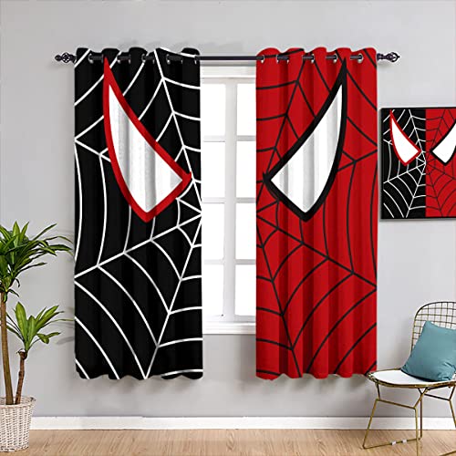 Enfunt-Home Superhelden Vorhänge Gardinen mit Ösen, Vorhang Blickdicht, Verdunklungsvorhänge, Fensterdekoration, Schlafzimmer Wohnzimmer & Kinderzimmer Deko, Blackout Curtain 2er Set Enfunt-Home Superhelden Vorhänge Gardinen mit Ösen, Vorhang Blickdicht, Verdunklungsvorhänge, Fensterdekoration, Schlafzimmer Wohnzimmer & Kinderzimmer Deko, Blackout Curtain 2er Set von Enfunt-Home