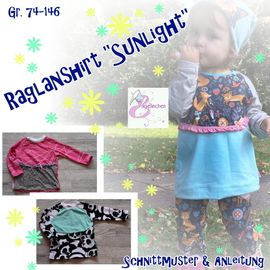 Raglanshirt Sunlight von Engelinchen