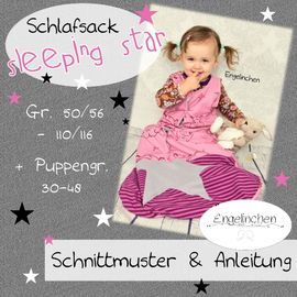 Schlafsack Sleeping Star von Engelinchen