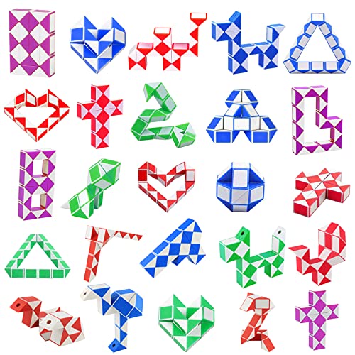 Eniyou 25 pcs Magische Schlange 24 Blöcke Mini Schlangen Würfel Magische Puzzle Schlange Würfel Mitgebsel Kindergeburtstag Spielzeug Partygeschenke für Kinder Party Tasche Füllstoff Eniyou 25 pcs Magische Schlange 24 Blöcke Mini Schlangen Würfel Magische Puzzle Schlange Würfel Mitgebsel Kindergeburtstag Spielzeug Partygeschenke für Kinder Party Tasche Füllstoff von Eniyou
